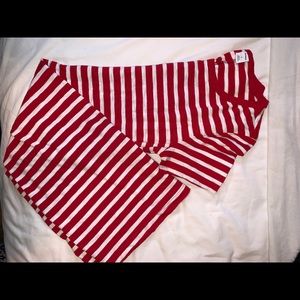 Red and white striped Old Navy Dress